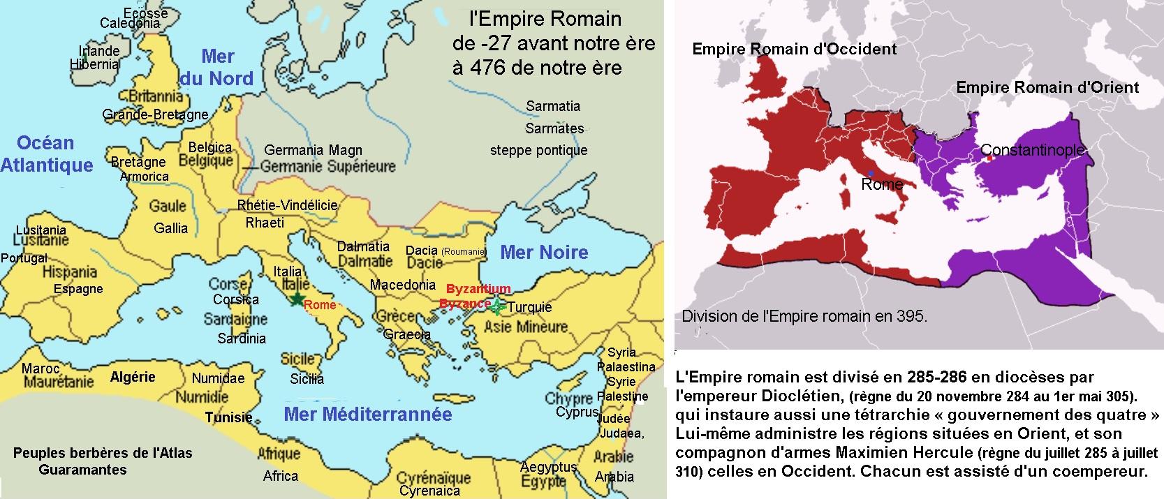 Empire romain conquetes