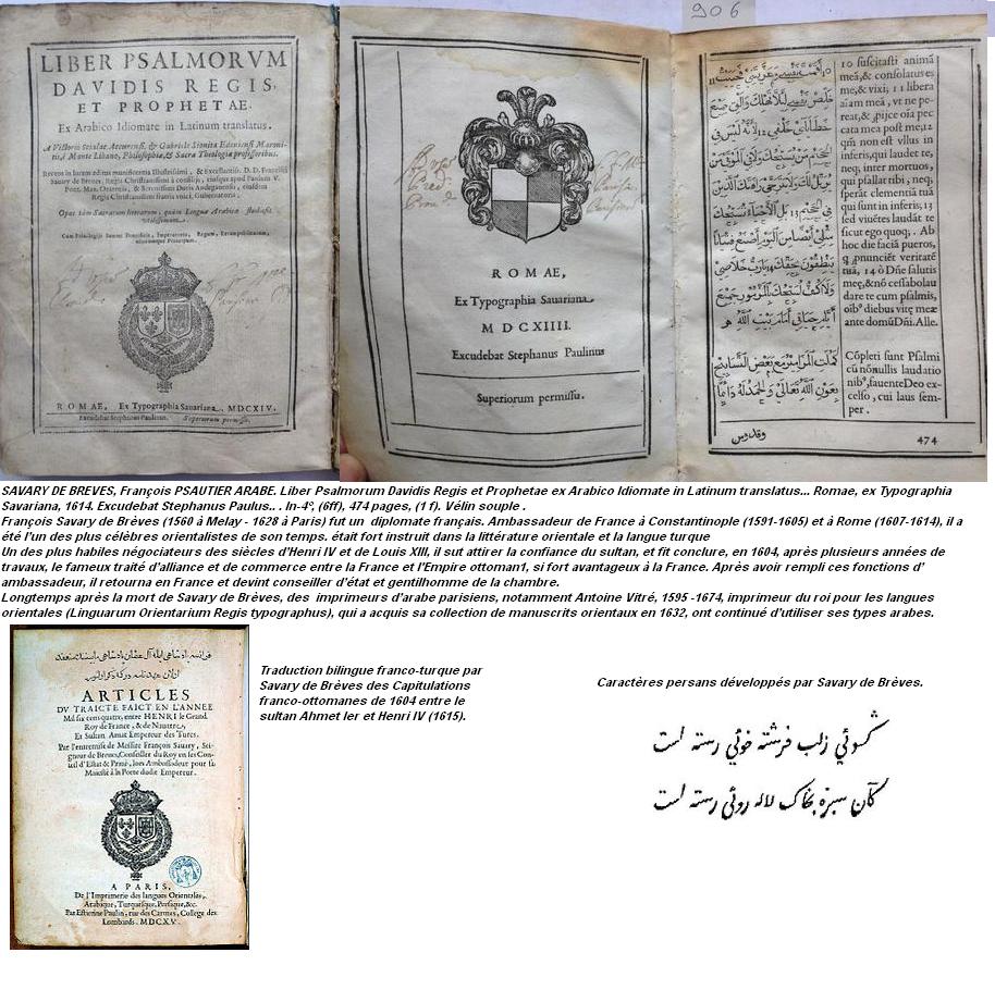 Francois savary de breves 1560 1628 diplomate francais
