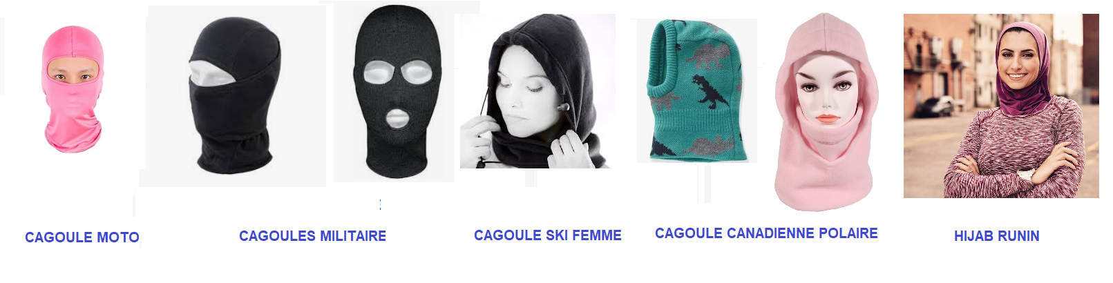 Hijab cagoule runin