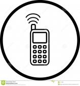 Symbole de telephone
