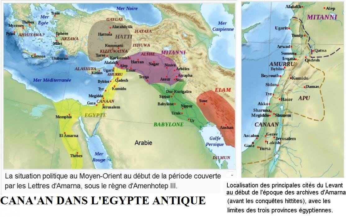 Canaan aux temps de la 18e dynastie les lettes d armana 2