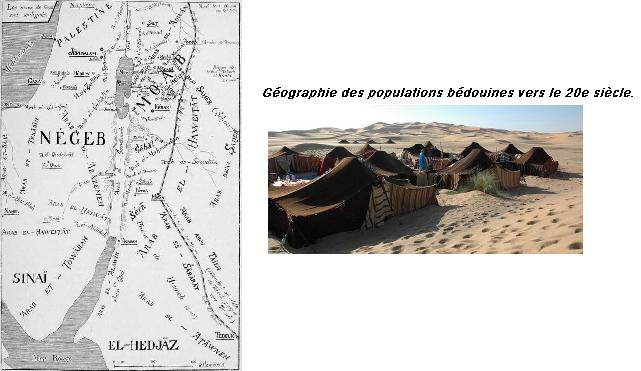 Carte bedouin arabie