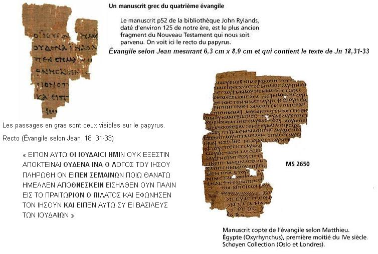 Papyrus evangile