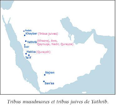 Tribus musulmanes juives arabie